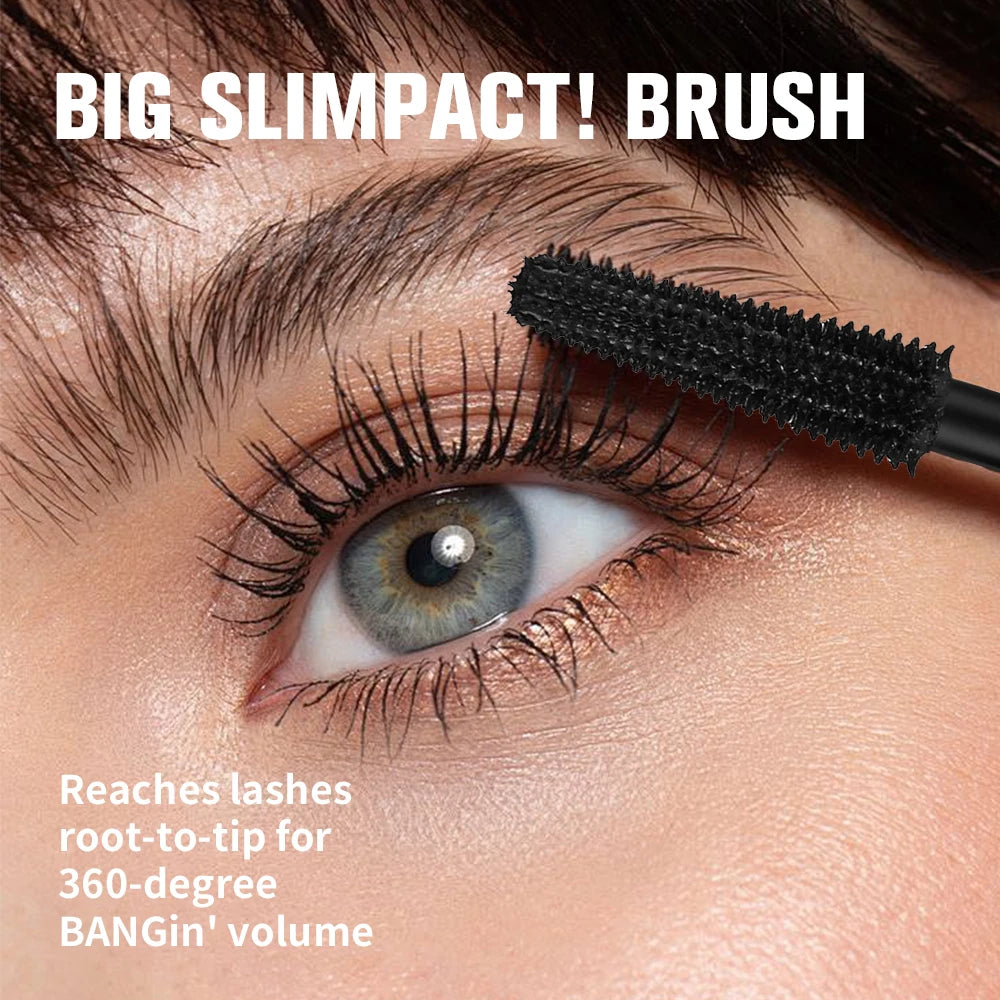 Volumizing Mascara, Long-Lasting, Non-Smudging, Curling, Waterproof, Non-Greasy