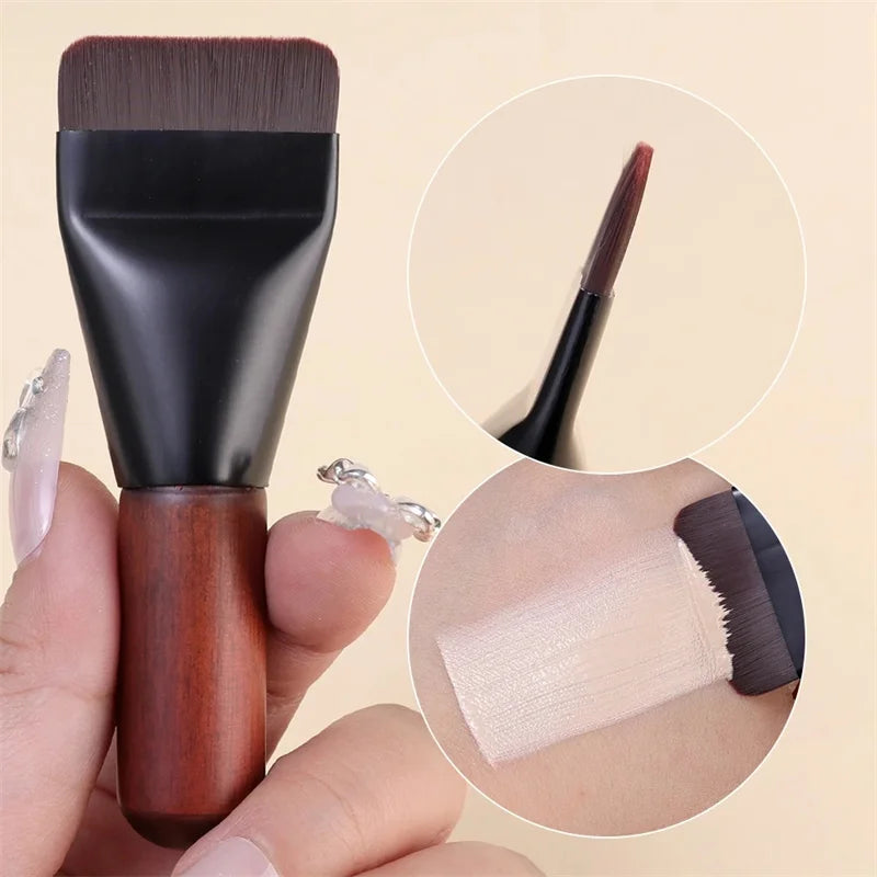 Ultra Thin Foundation Brush Flat Head Face Contour Brush