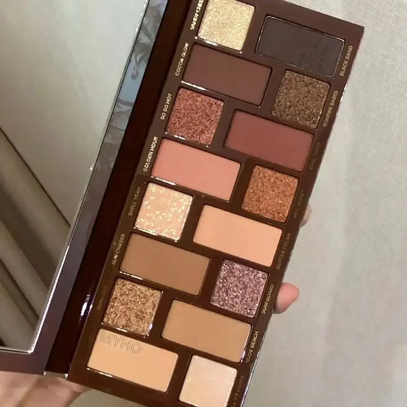 16-Color Glitter & Matte Eyeshadow Palette