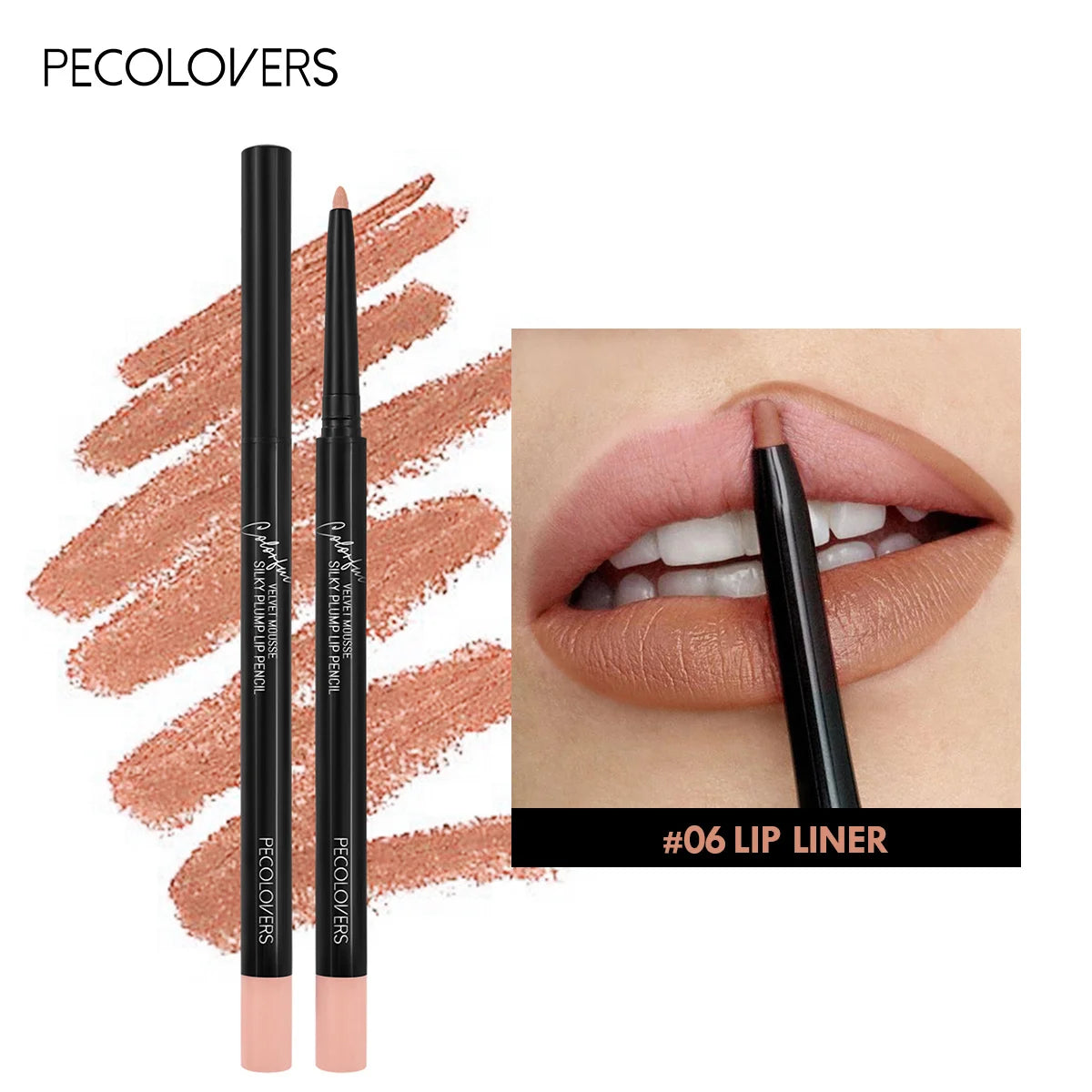12-Color Matte Lipliner