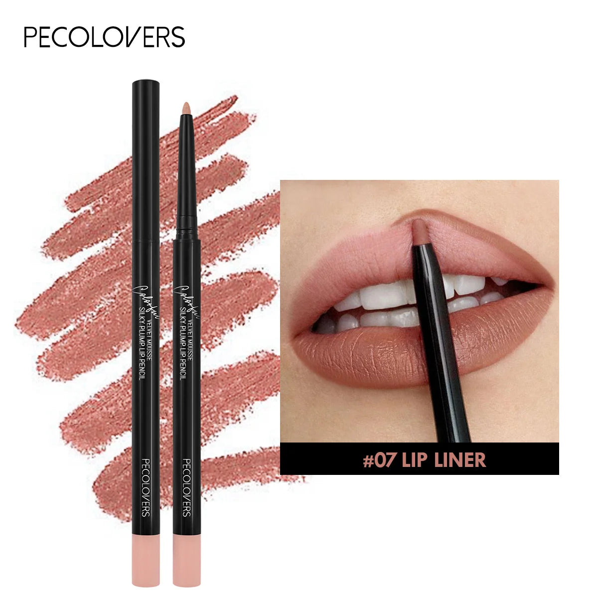 12-Color Matte Lipliner