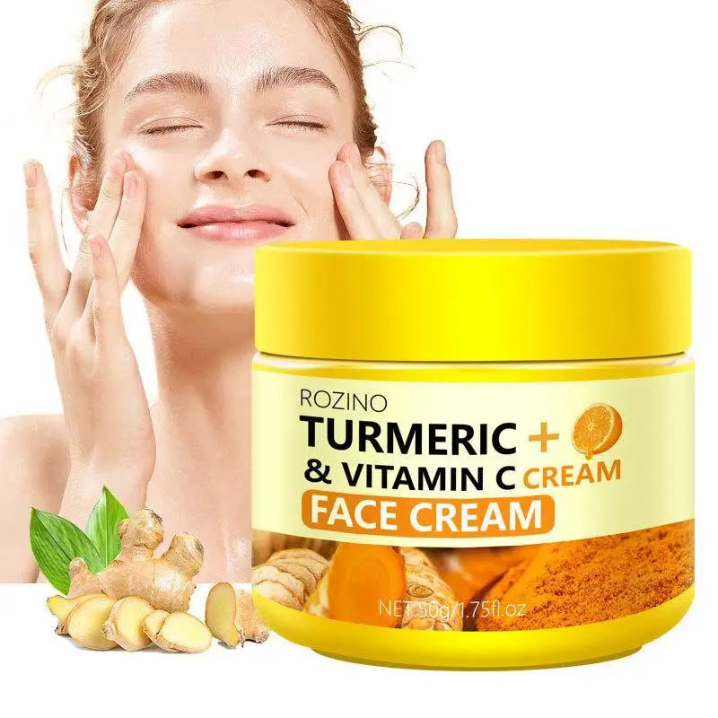 Turmeric Lemon Skincare Set — Soap, Serum, Cream & Cleansing Pads