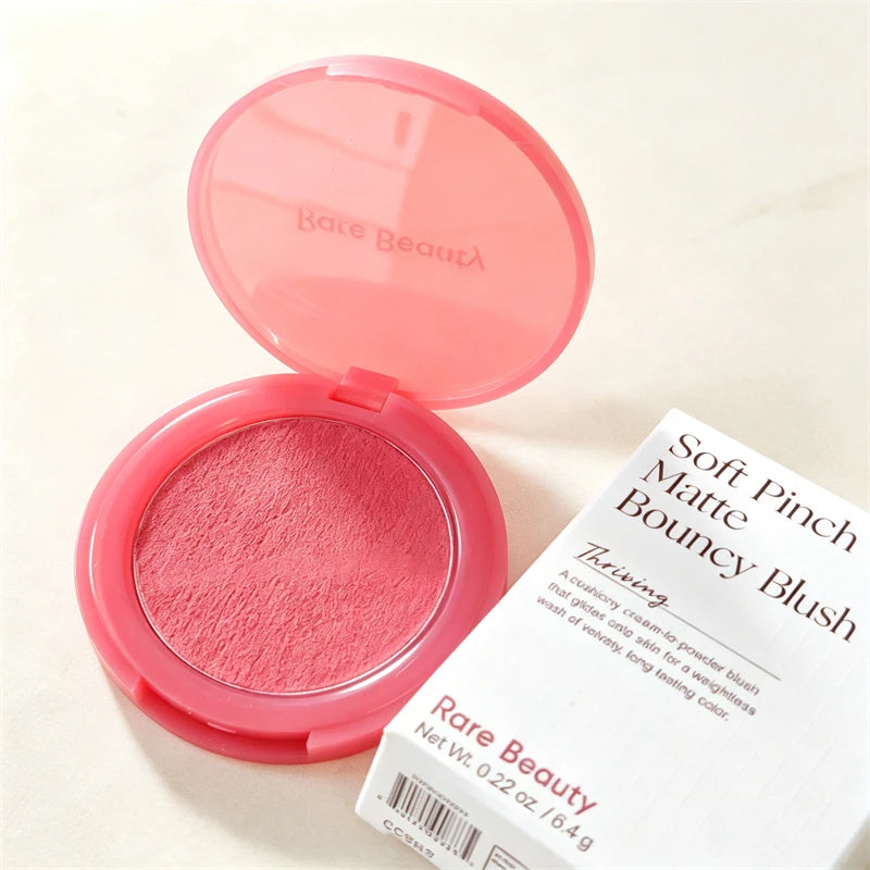 Rare Beauty 7 Colors Matte Blurred Bouncy Cushiony Cream-to-powder Blush Moisturizer Natural Makeup Happy Hope Worth Thriving