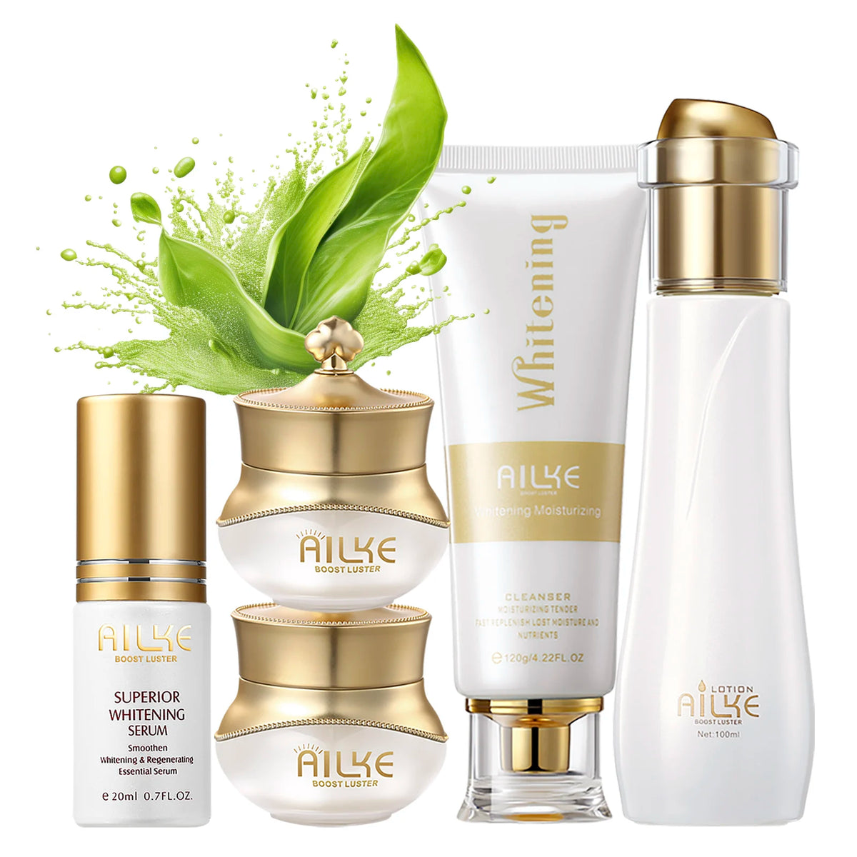 Whitening Anti-Wrinkle Face Cream Set with Collagen & Hyaluronic Acid