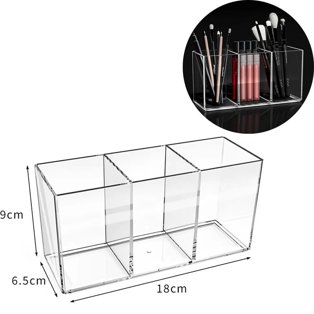 Acrylic Lipstick & Makeup Organizer | 16-Grid Storage Case