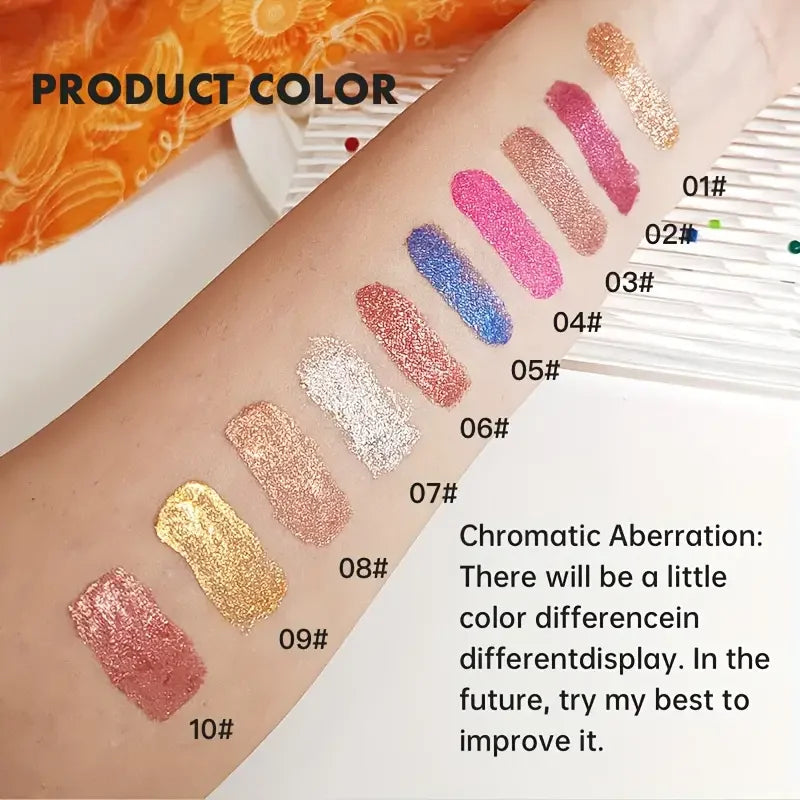 Diamond Shimmer Lip Gloss – 10 Shdes