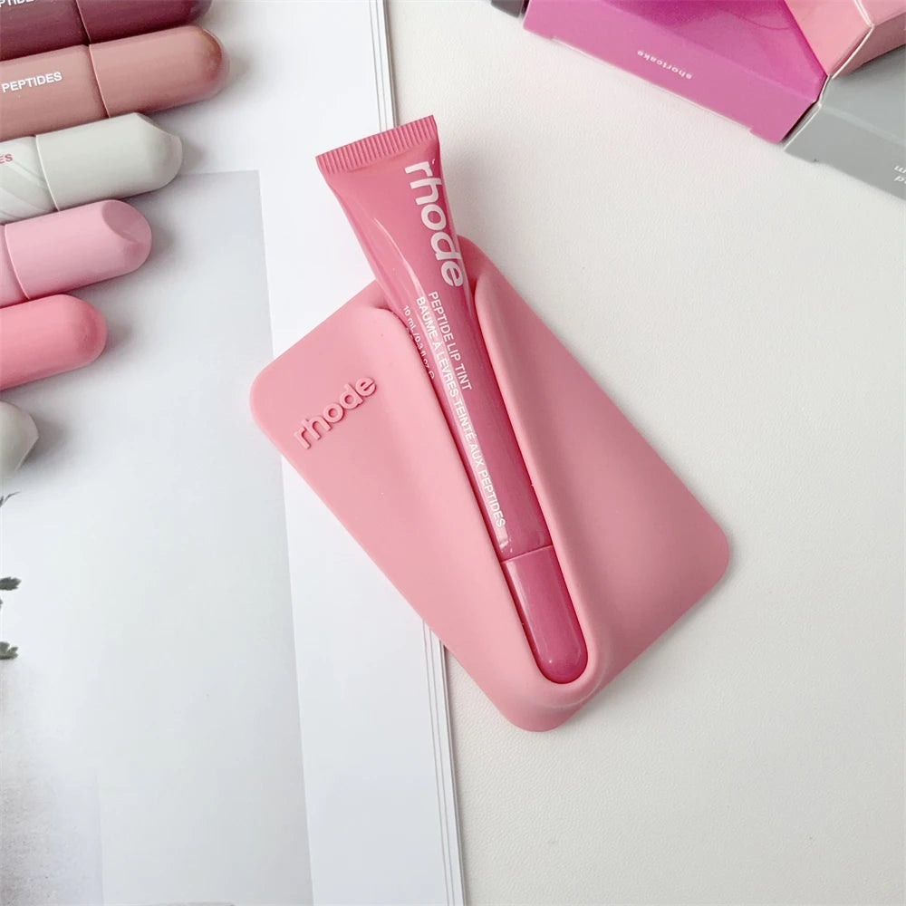 Rhode Magnetic SNAP-ON LIP Case for All Mobile Phones for Magsafe Lip Gloss Holder with Long Lasting Lipstick Lip Gloss