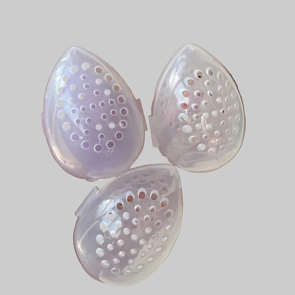 Egg-Shaped Makeup Sponge Holder & Drying Stand