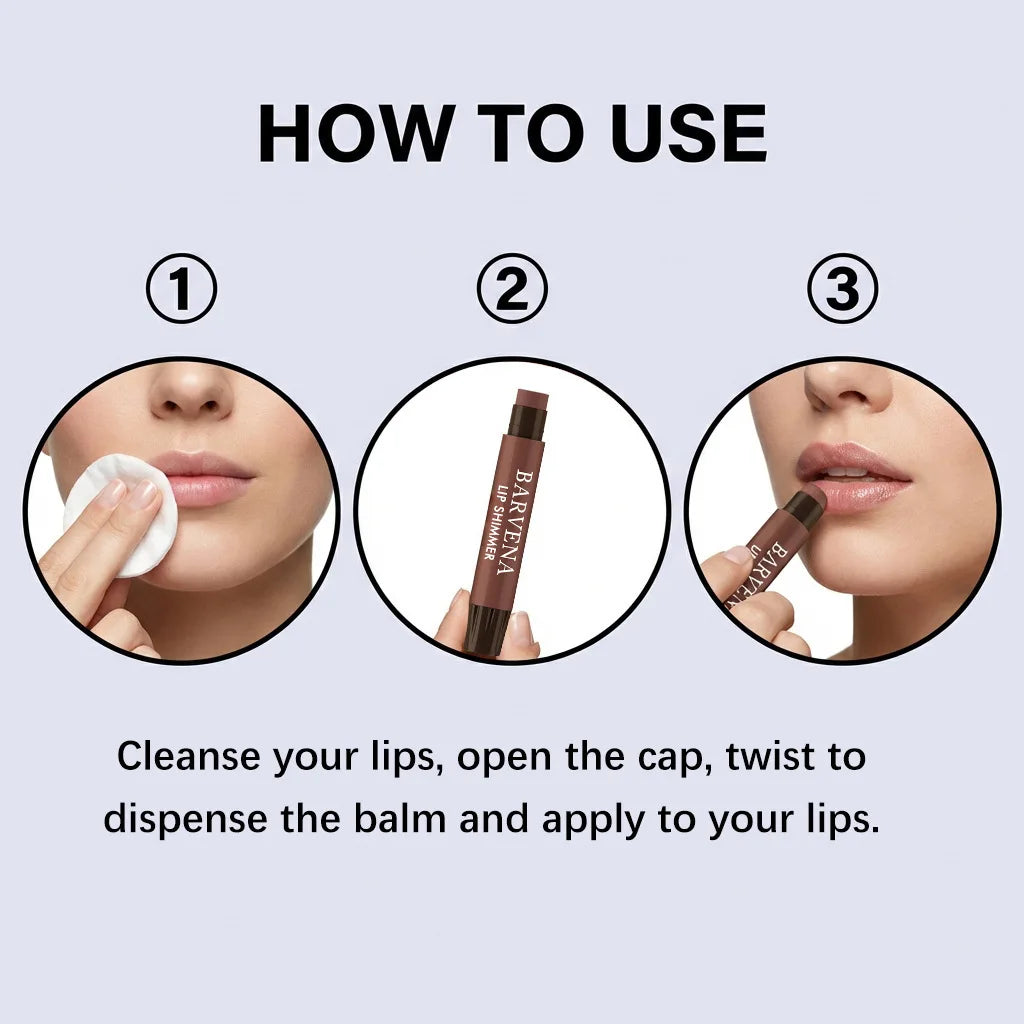 Lip Shimmer Balm — Hydrating, Plumping & Moisturizing