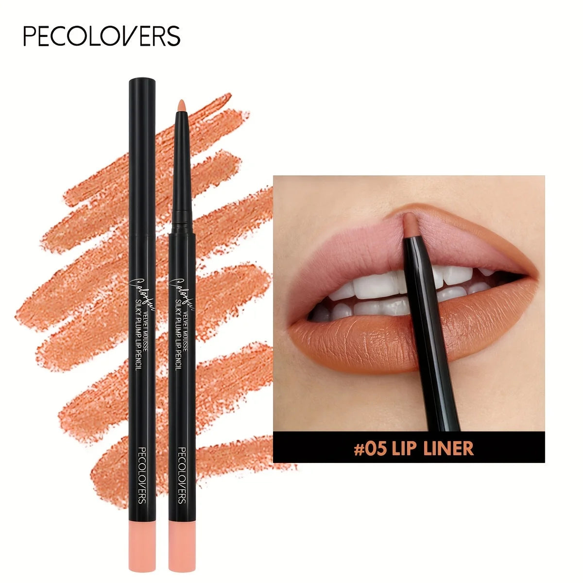 12-Color Matte Lipliner