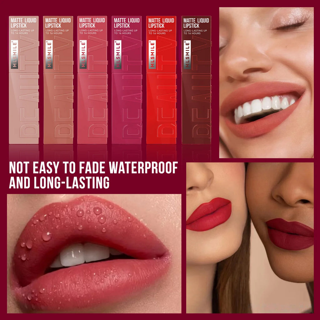 MLSMILE Velvet Liquid Lipstick