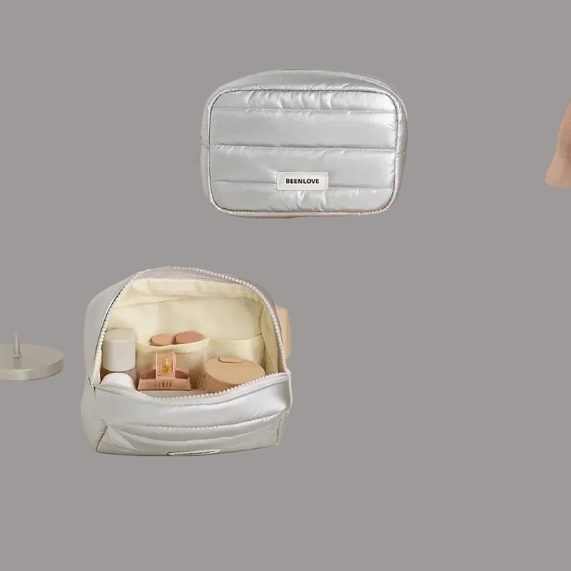 Large Capacity Travel Makeup Bag & Cosmetic Organizer