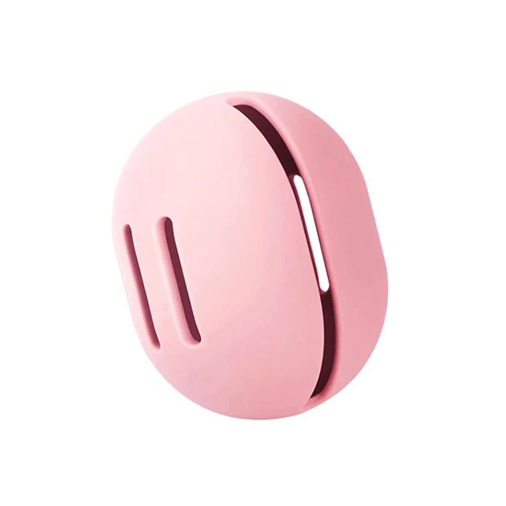 Egg-Shaped Makeup Sponge Storage Case