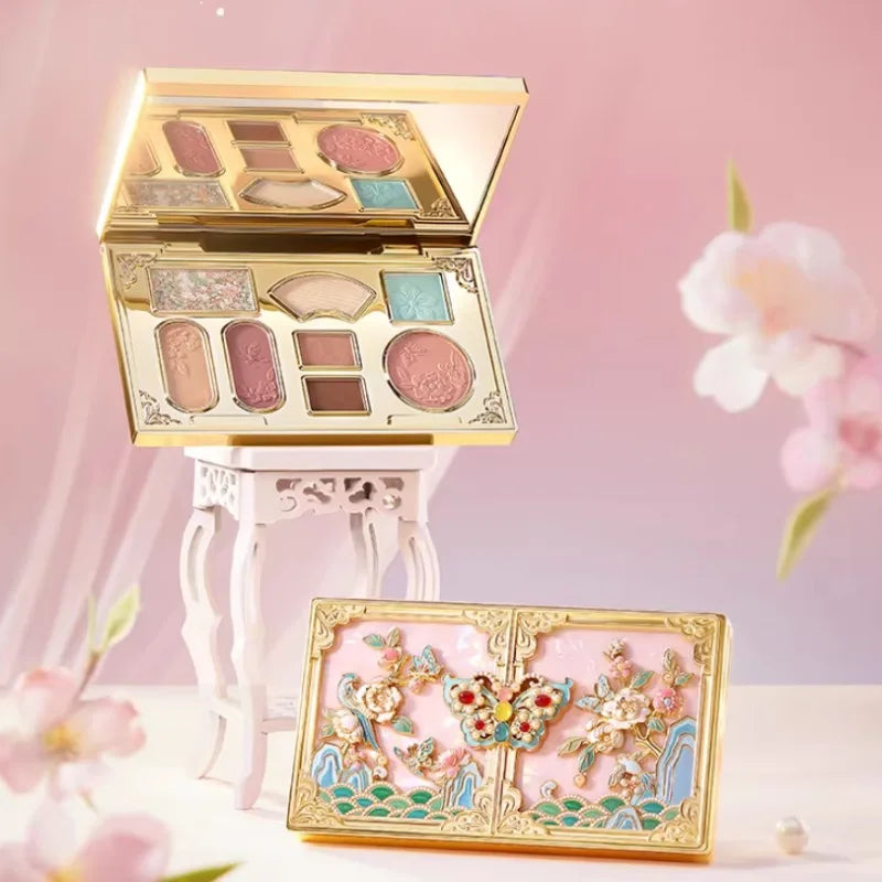 8-Color Eyeshadow Palette | Matte, Shimmer & Metallic