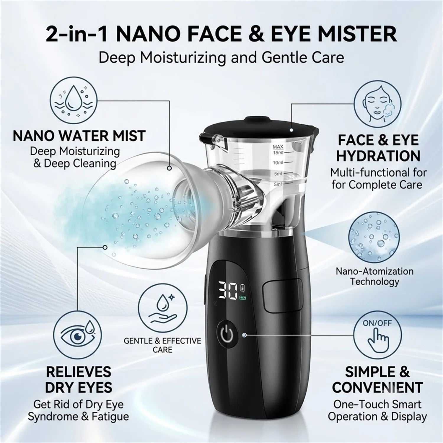 Eye Moisturizer Nebulizer – Eye Care Beauty Instrument