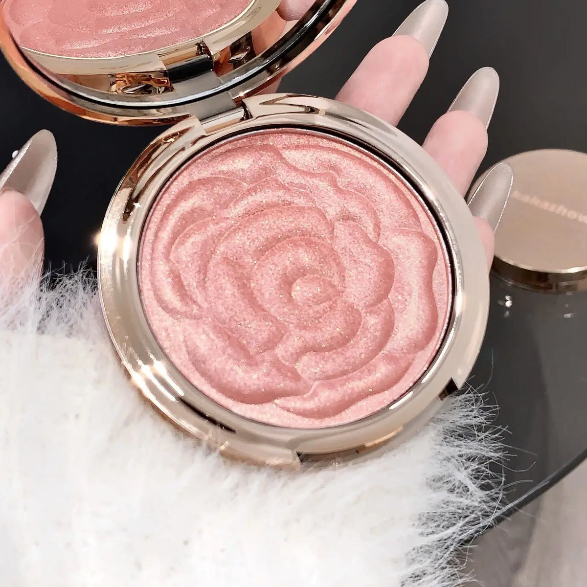 Matte Embossed Blush Palette