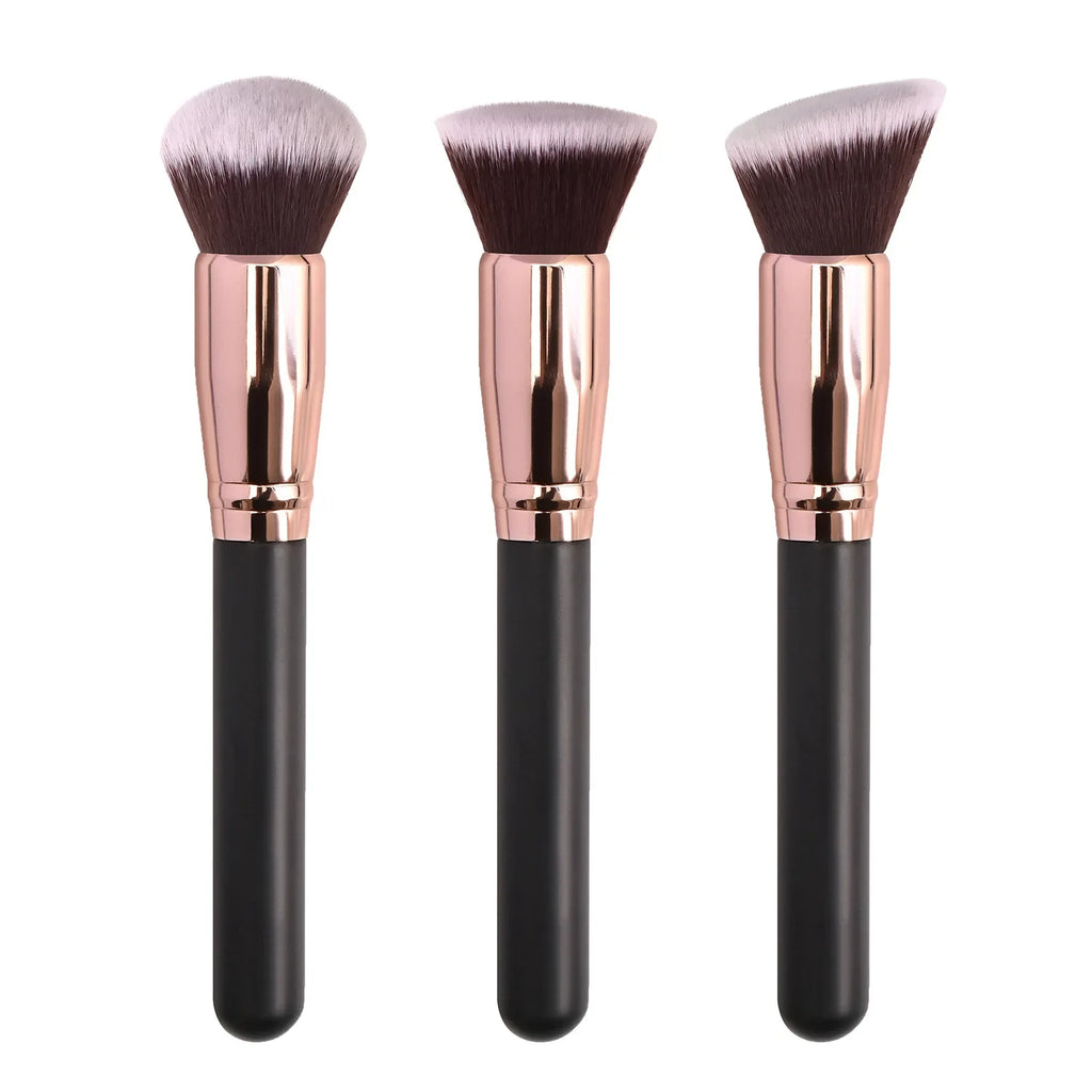 Professional Makeup Brush Set — Foundation, Powder, Concealer & Blush