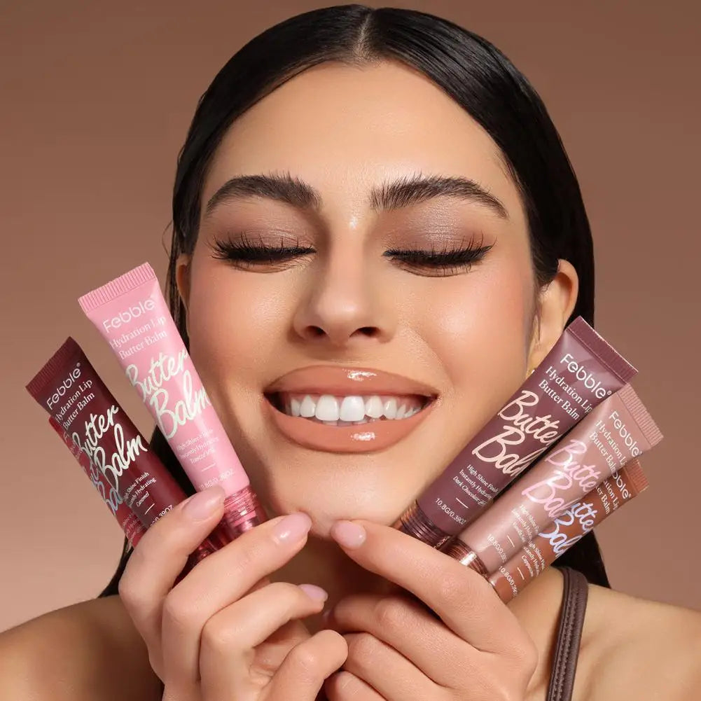 Hydrating Plumping Lip Gloss Liquid Lipstick Long Lasting Shine Moisturizing Tint Smooth Glitter Pigmented Daily Wear Lip Makeup