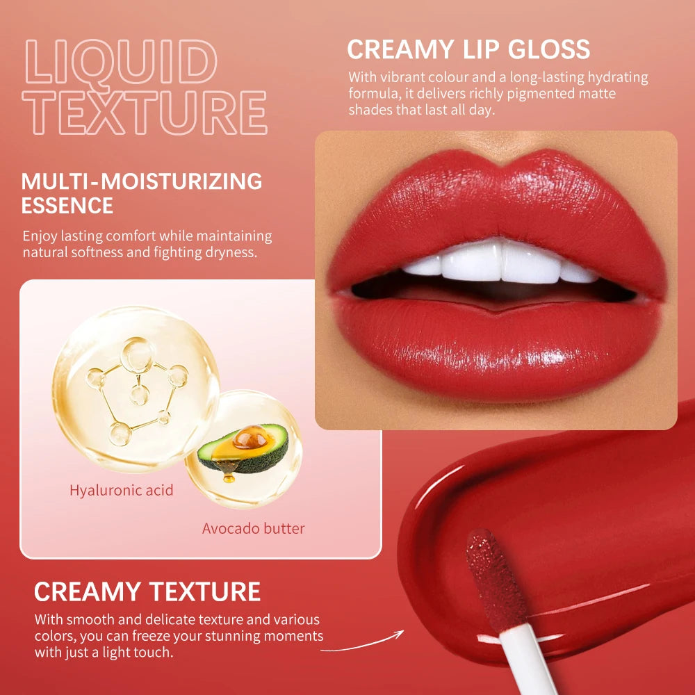 Vitamin E Liquid Lipstick – 8 Shades