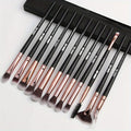 Professional makeup brush set