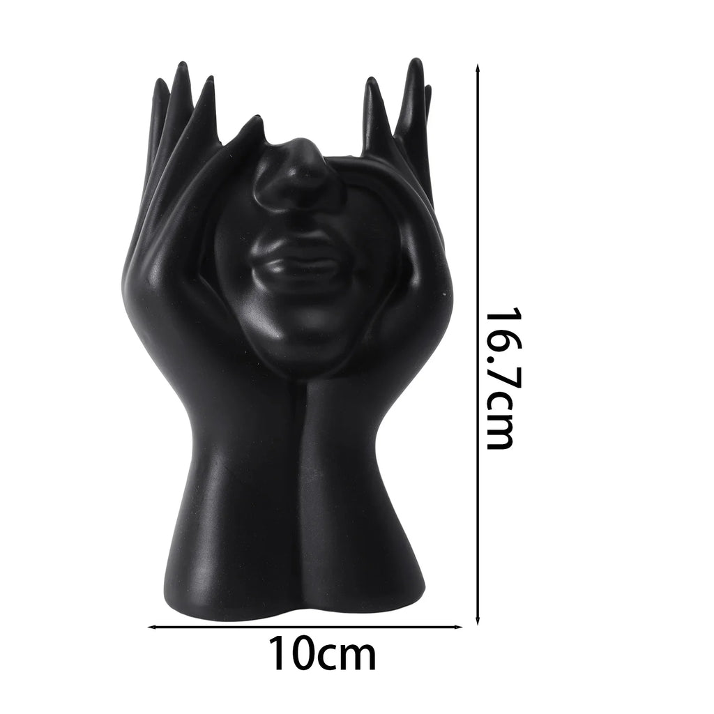 Face Shape Makeup Brush Holder & Organizer