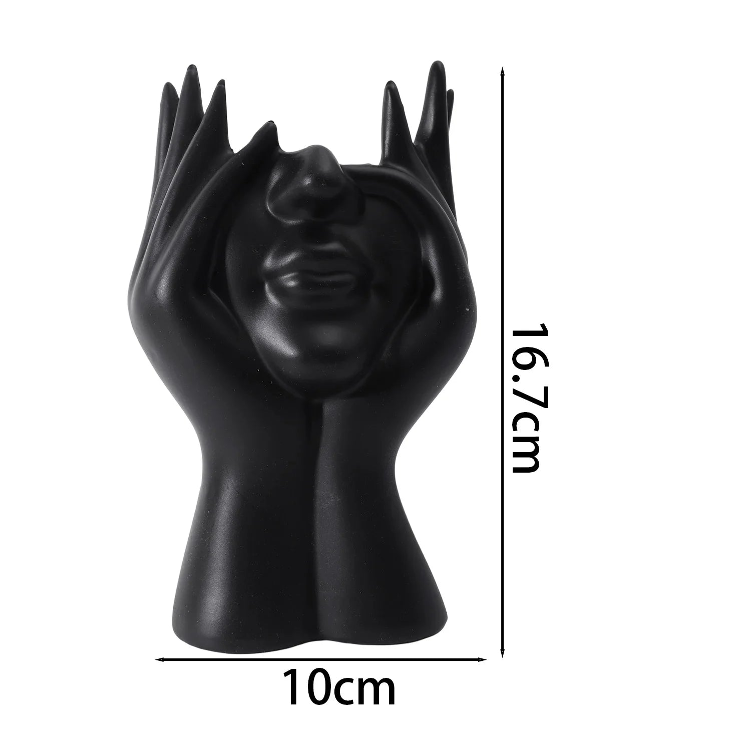 Face Shape Makeup Brush Holder & Organizer