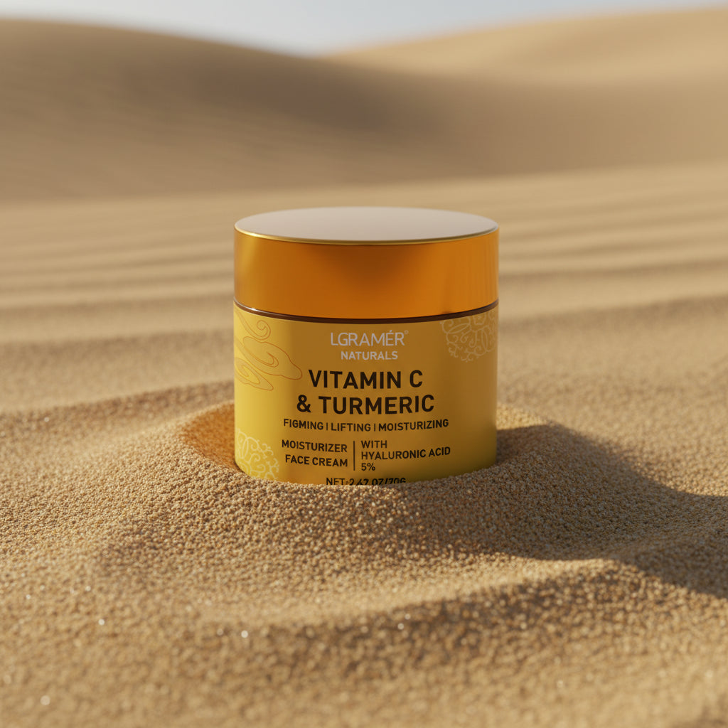 Turmeric Vitamin C Retinol Face Cream — Firming & Brightening