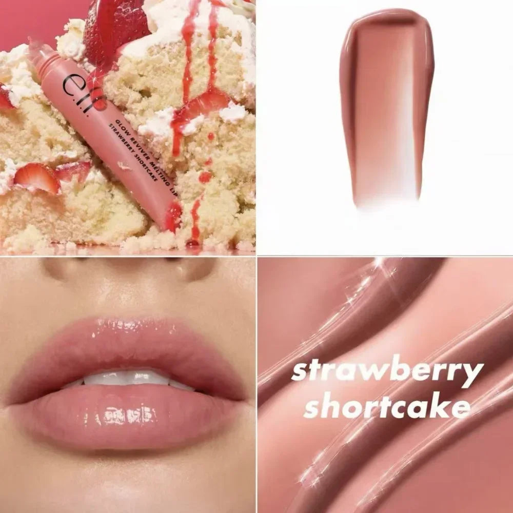 Elf Colorful Lip Gloss Multicolor Portable Lightweight Smooth Glossy Lip Oil