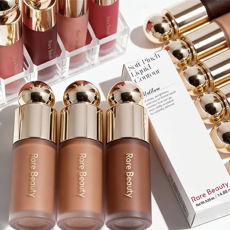 Rare Beauty Contour Stick Waterproof Shading Highlight Shadow Sculpt Facial V Shape Slim Nose Bright Side Cheek Smooth Makeups Y