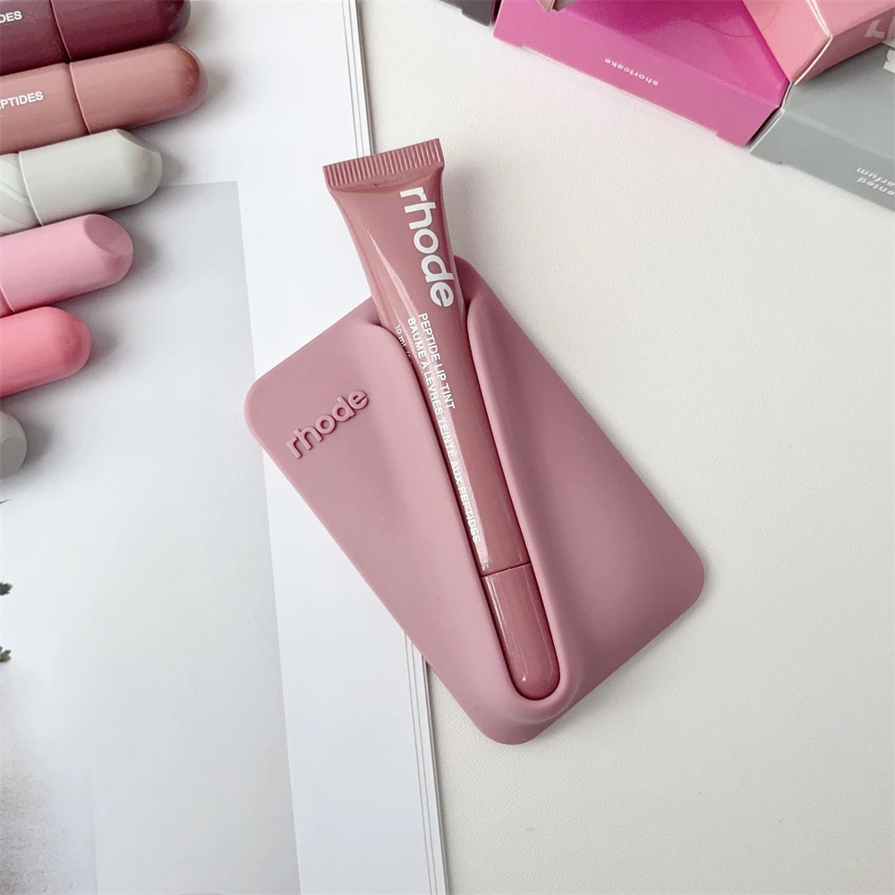 Rhode Magnetic SNAP-ON LIP Case for All Mobile Phones for Magsafe Lip Gloss Holder with Long Lasting Lipstick Lip Gloss
