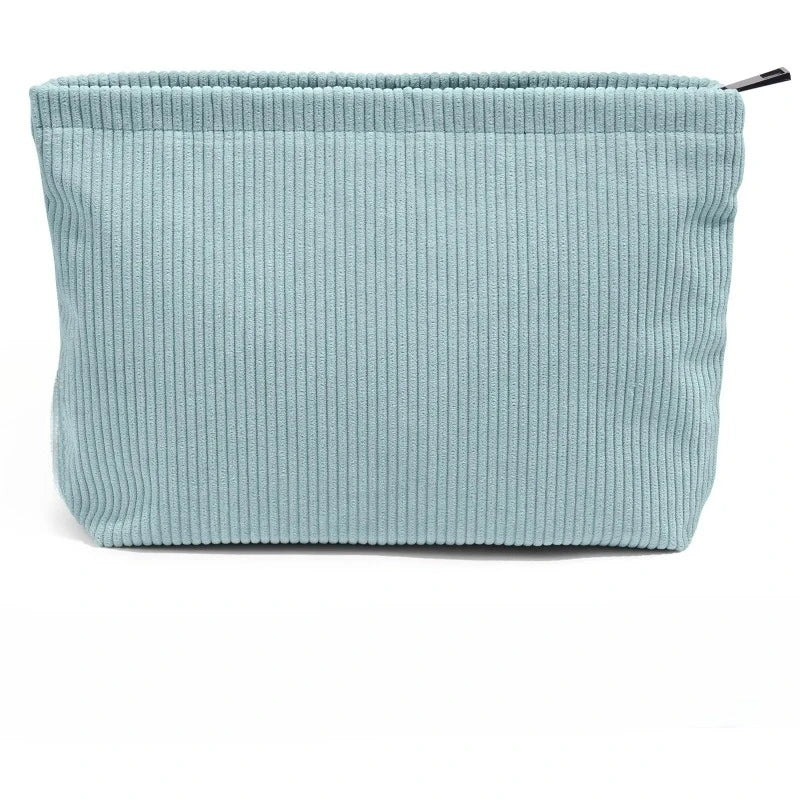 Corduroy Cosmetic Makeup Bag