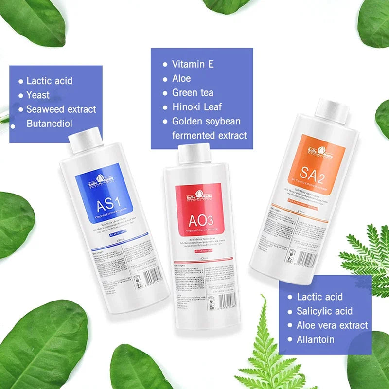 Aqua Peel Face Serum — AS1 SA2 AO3, 400ml (3-Pack)