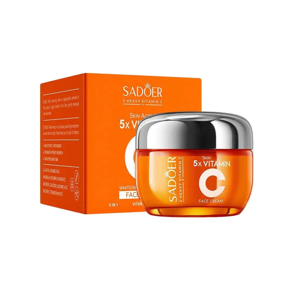 Vitamin C Firming & Brightening Skincare Set | Serum, Toner & Cream Trio