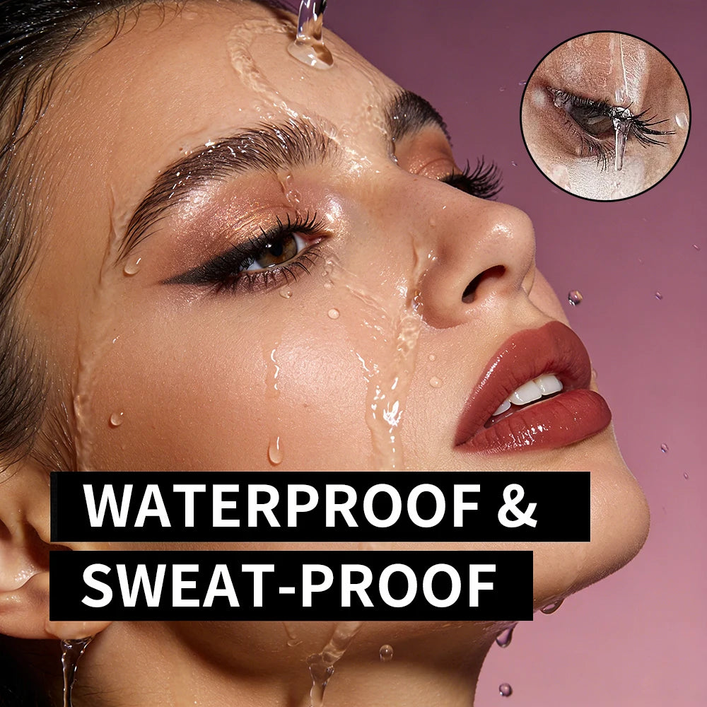Volumizing Mascara, Long-Lasting, Non-Smudging, Curling, Waterproof, Non-Greasy