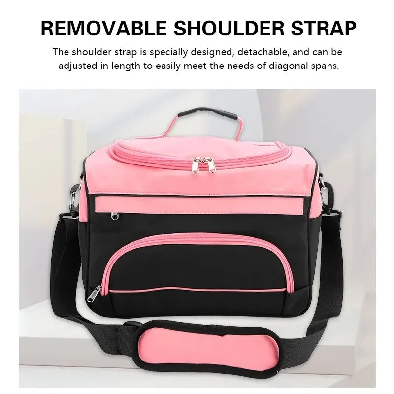 Portable Makeup Bag Salon Nail Tattoo Waterproof Storage Case Beauty Cosmetic Organiser Professional Hairstylist Travel Bag