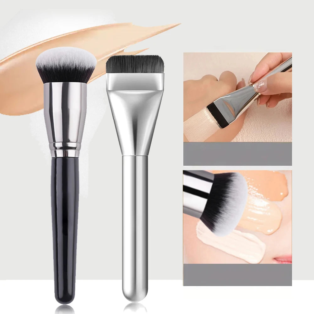 Professional Makeup Brush Set — Foundation, Powder, Concealer & Blush