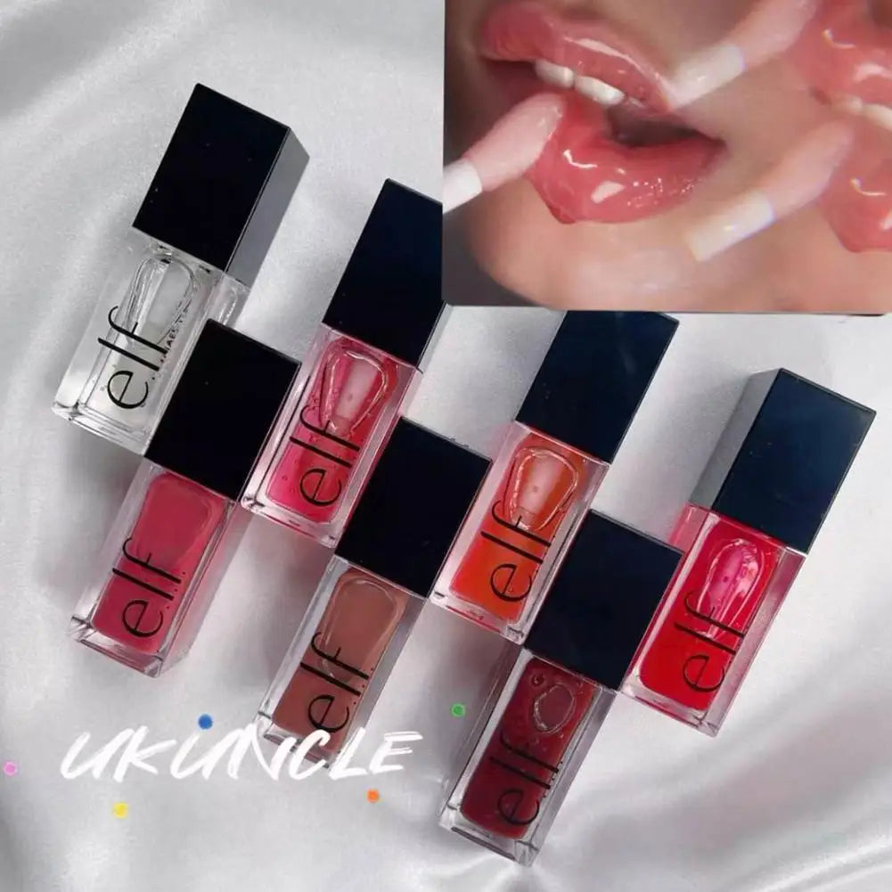 e.l.f. Glow Reviver Lip Gloss - Hydrating Mirror-Shine Lip Oil Moisturizing Non-Drying Long-Lasting High-Pigment Color Plump Lip