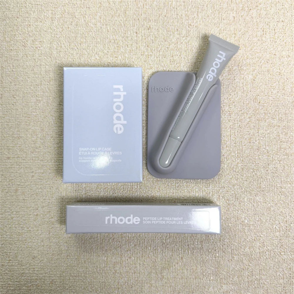 Rhode Magnetic SNAP-ON LIP Case for All Mobile Phones for Magsafe Lip Gloss Holder with Long Lasting Lipstick Lip Gloss