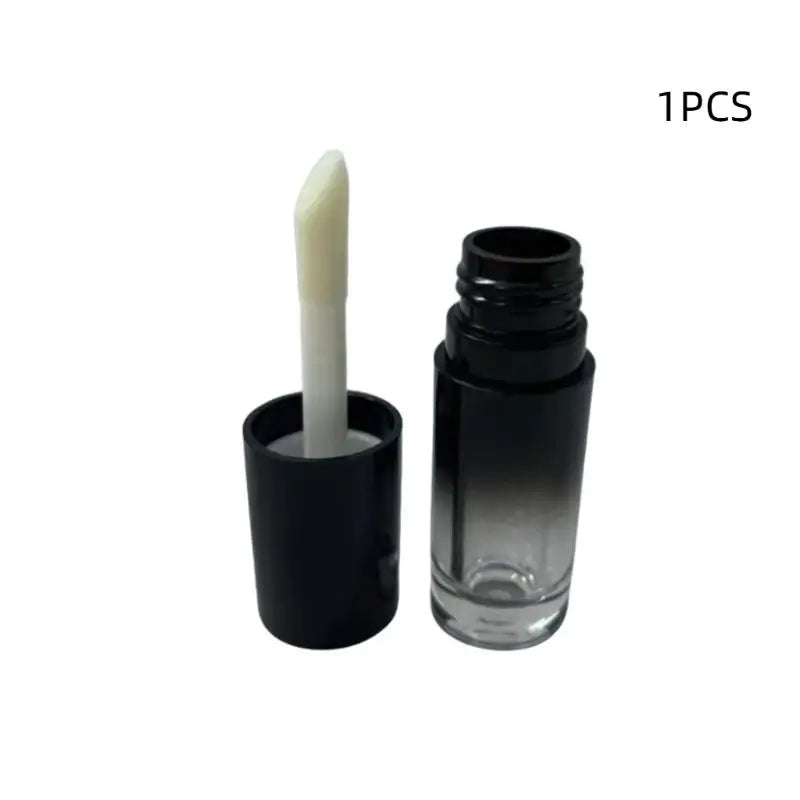 1/5 Pcs Empty Lip Gloss Tubes Round 6ml Lip Tubes With Thumb Brush Container Bottles Container Tube Used For Filling Lip Glaze \\
.
-