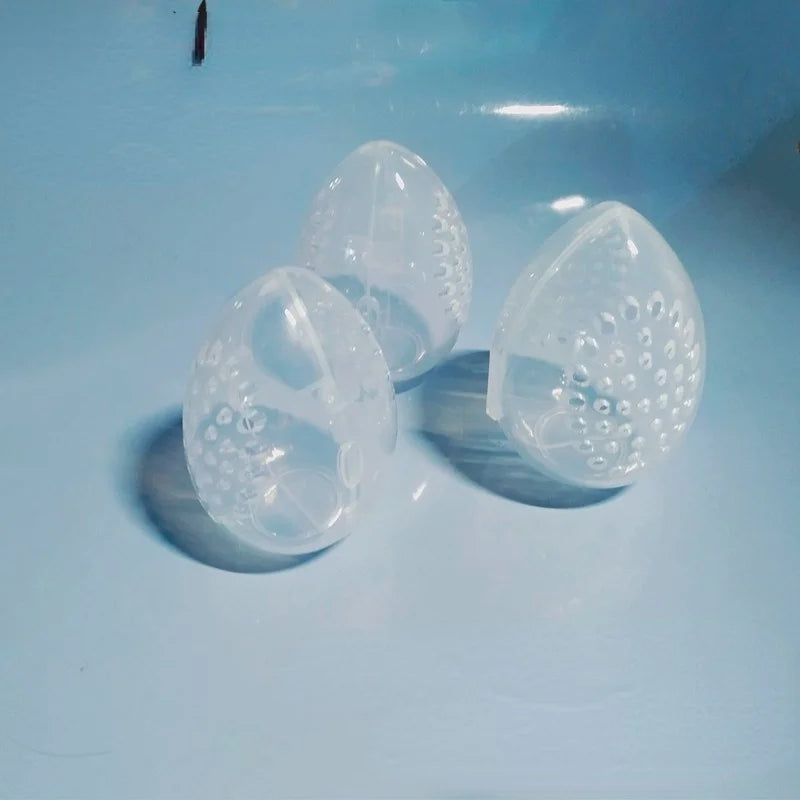 Egg-Shaped Makeup Sponge Holder & Drying Stand
