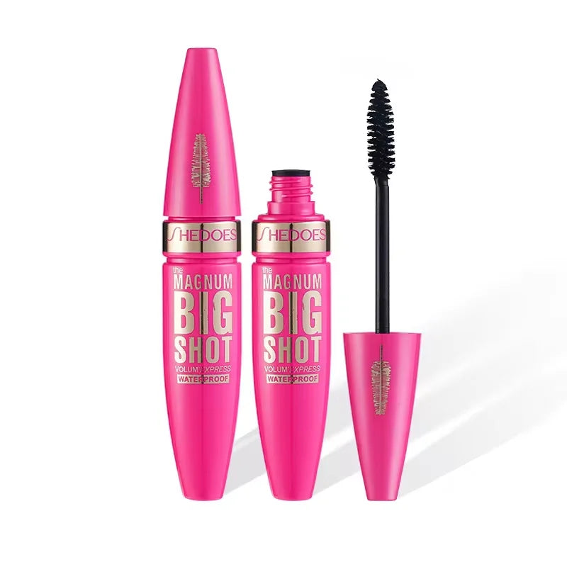 4D Black Mascara - Long-Lasting, Volumizing & Curling for All Skin Types