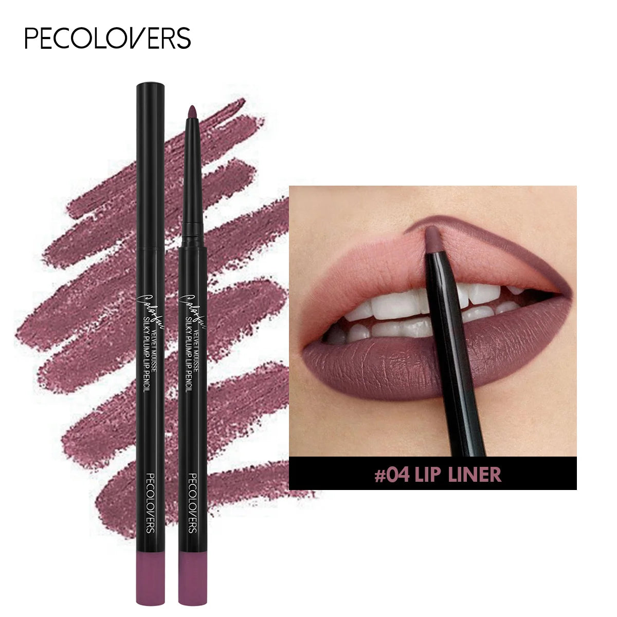 12-Color Matte Lipliner