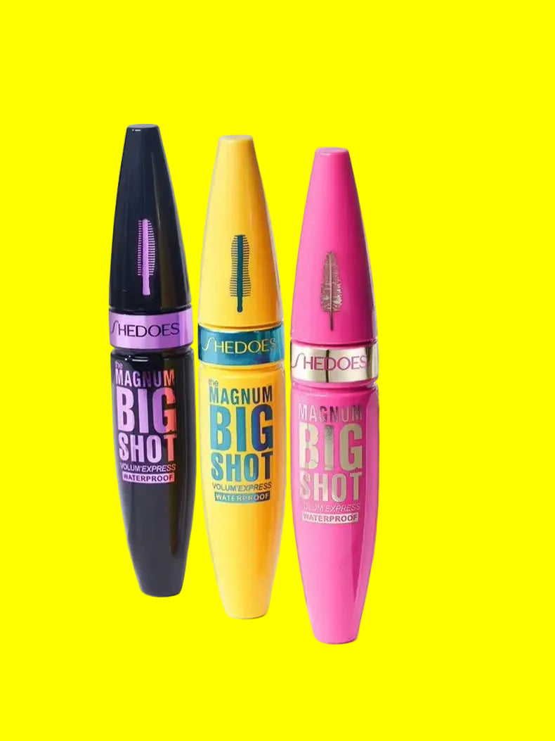 4D Black Mascara - Long-Lasting, Volumizing & Curling for All Skin Types