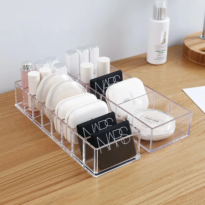 Transparent Acrylic Cosmetics Storage Box Makeup Holder