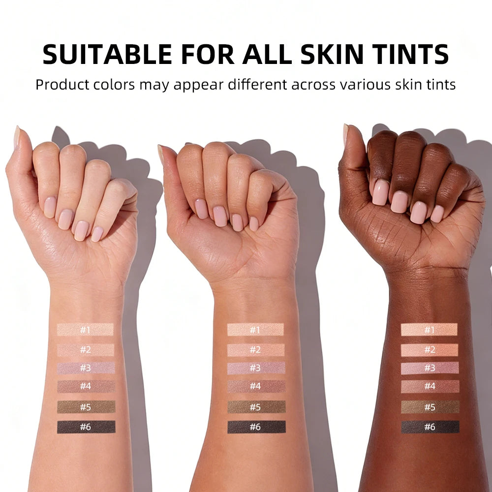 Naked 2 Basics Matte Eyeshadow Palette – 6 Neutral Shades