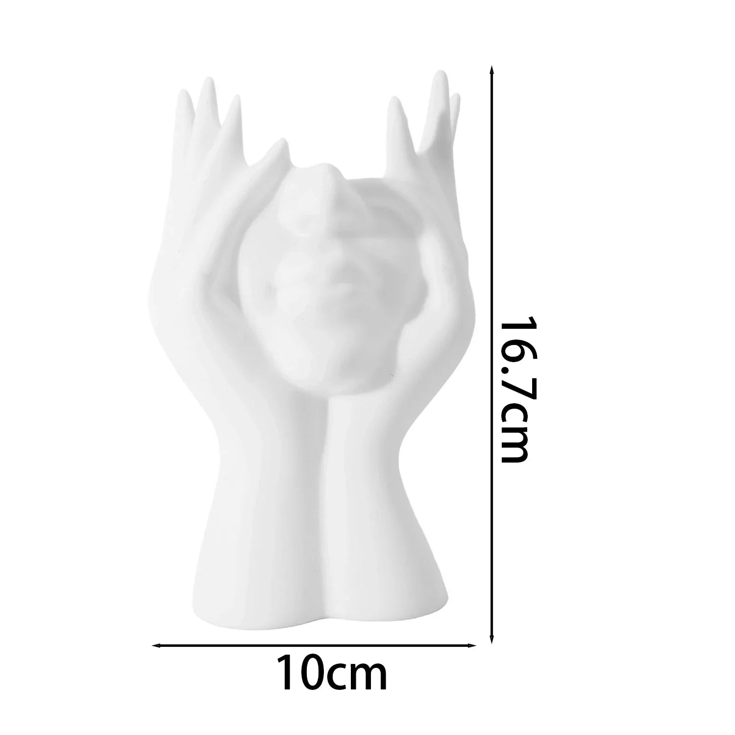 Face Shape Makeup Brush Holder & Organizer