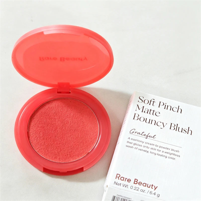 Rare Beauty 7 Colors Matte Blurred Bouncy Cushiony Cream-to-powder Blush Moisturizer Natural Makeup Happy Hope Worth Thriving