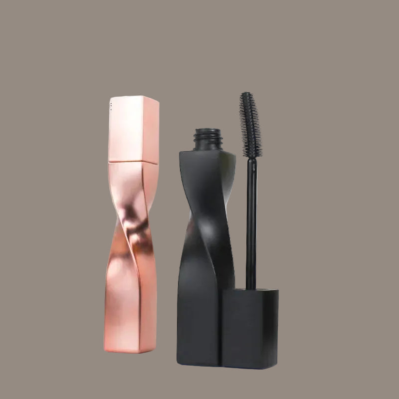 15ml Mascara Tube Matte Black Cosmetic Rose Gold Eyelashes Cream Container Eyebrow Tools DIY Makeup Accessories Wholesale