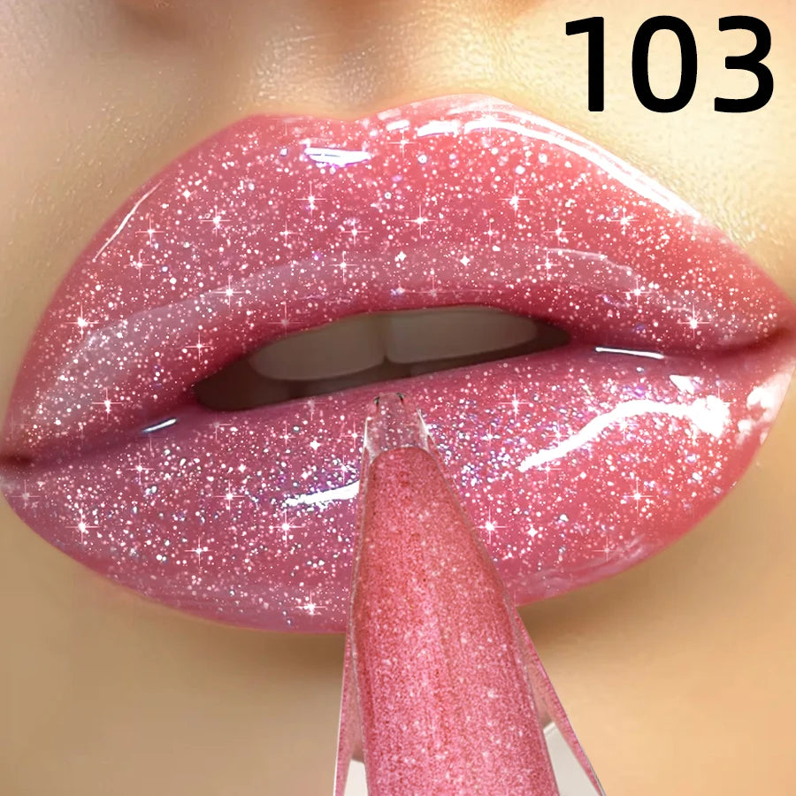 8 Colors Shimmer Lip Gloss Oil