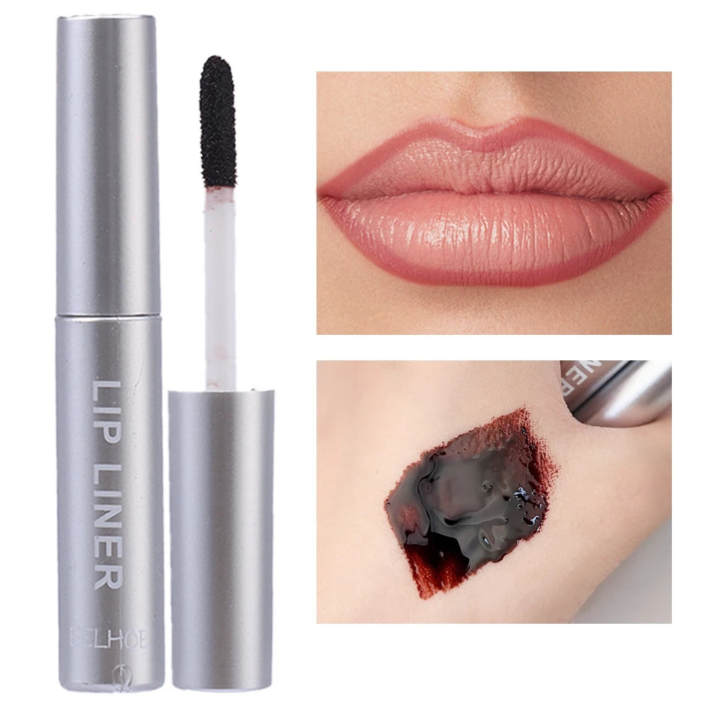 Peel-Off Lip Tint Liner — Waterproof Matte, Long-Lasting